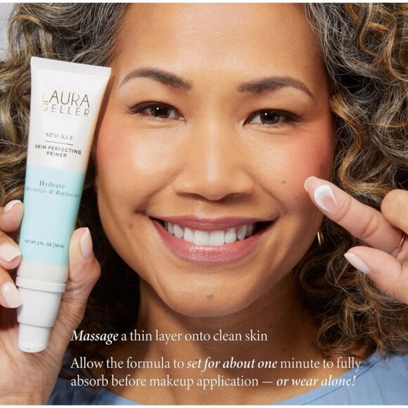 New Laura Geller Spakle Skin Perfecting Primer Hydrate & Replenish - Picture 7 of 9